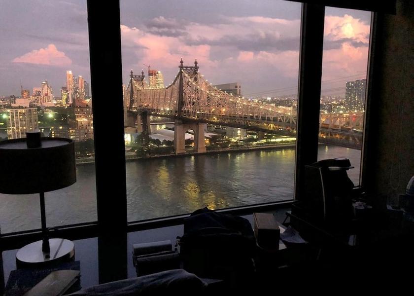 New York New York City View from Property