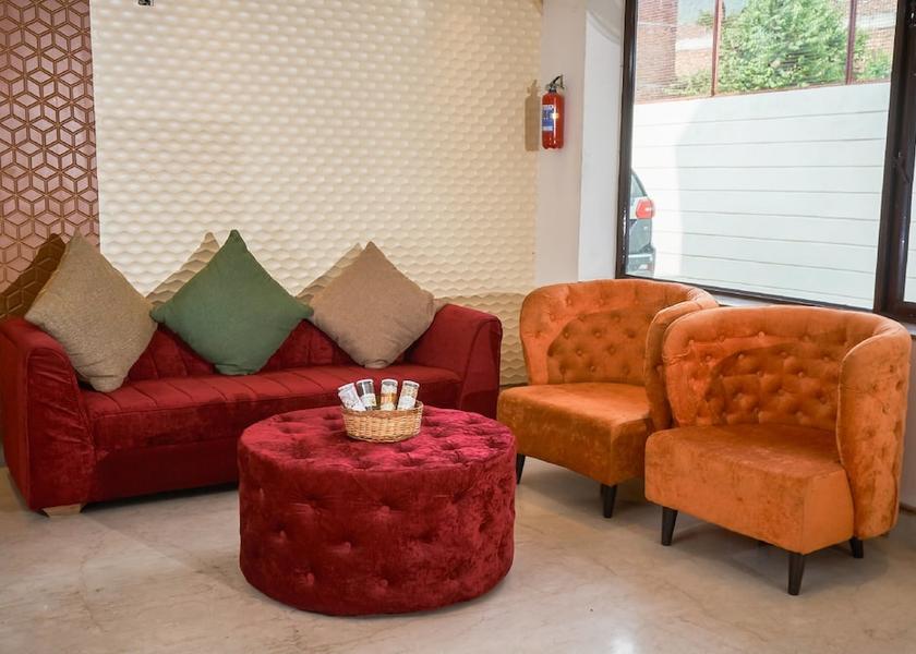 Jammu and Kashmir Katra Lobby sitting area