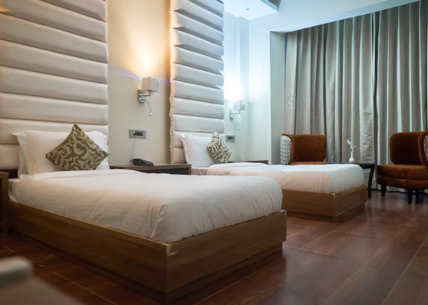 Jammu and Kashmir Katra Twin Bed Room