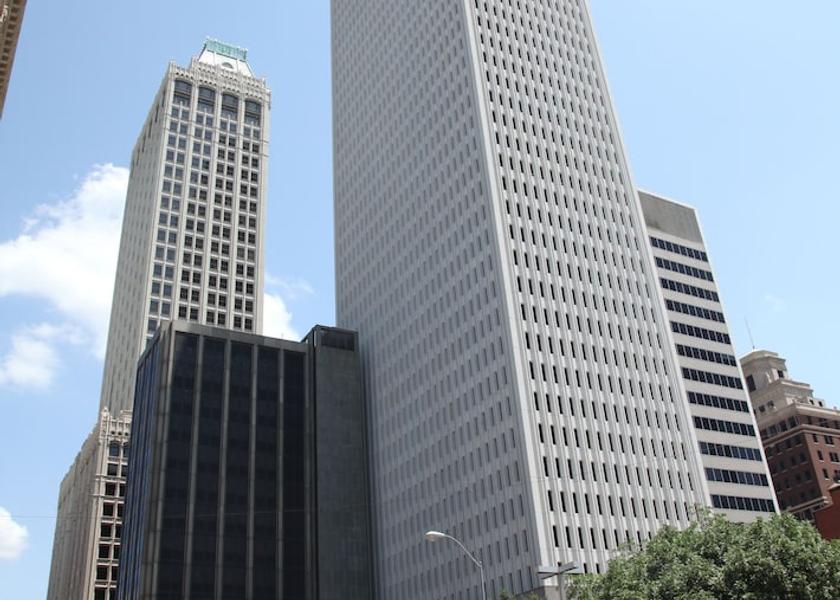 Oklahoma Tulsa City View from Property