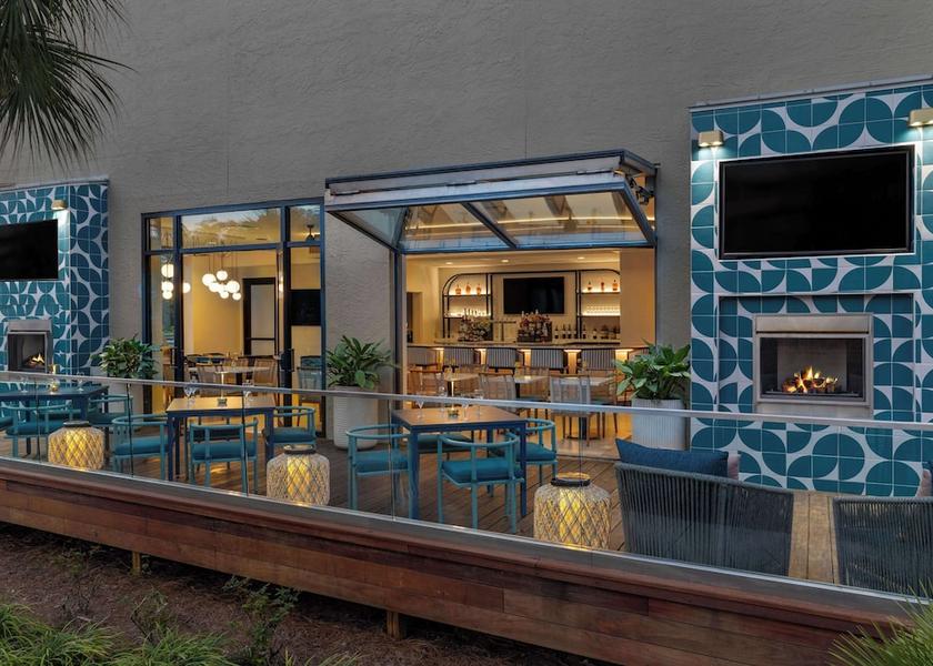 South Carolina Hilton Head Island Terrace/patio