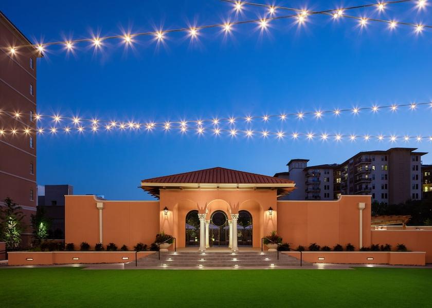 Texas Dallas Outdoor Wedding Area