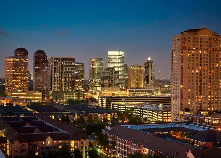 Texas Houston View from property