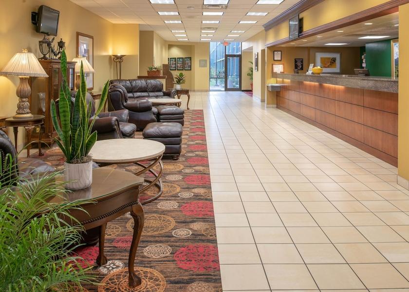 Texas Lubbock Lobby sitting area