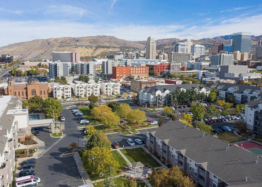 Utah Salt Lake City Exterior Detail