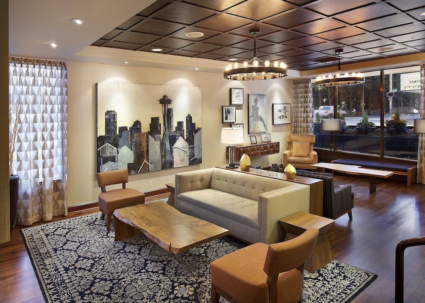 Washington Seattle Lobby sitting area