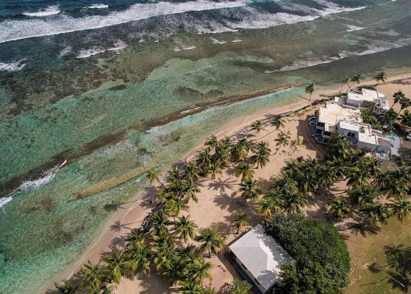 St. Croix Island Christiansted Aerial view