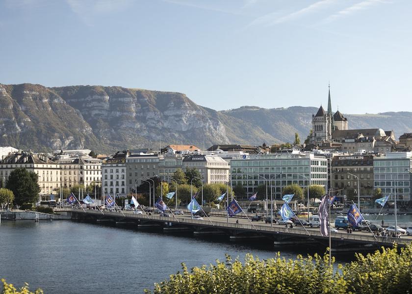 Canton of Geneva Geneva View from room