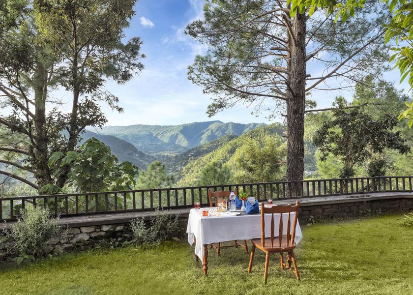 Uttarakhand Binsar Hotel View