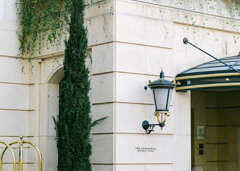 California Beverly Hills Entrance