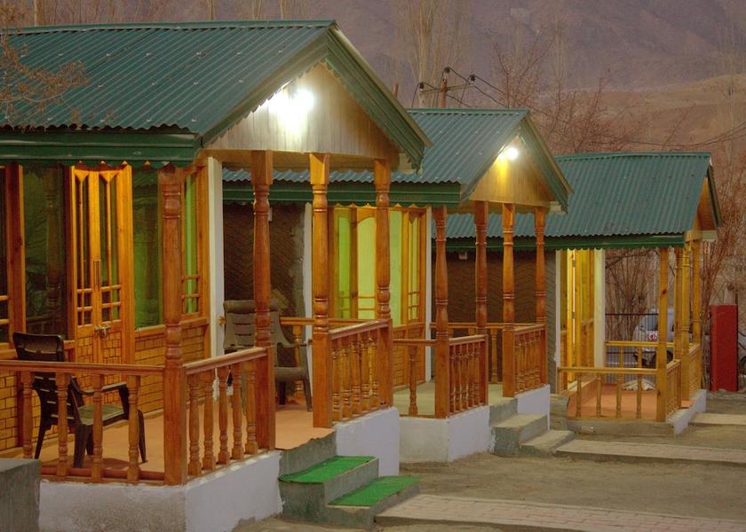 Ladakh Kargil Front of property - evening/night