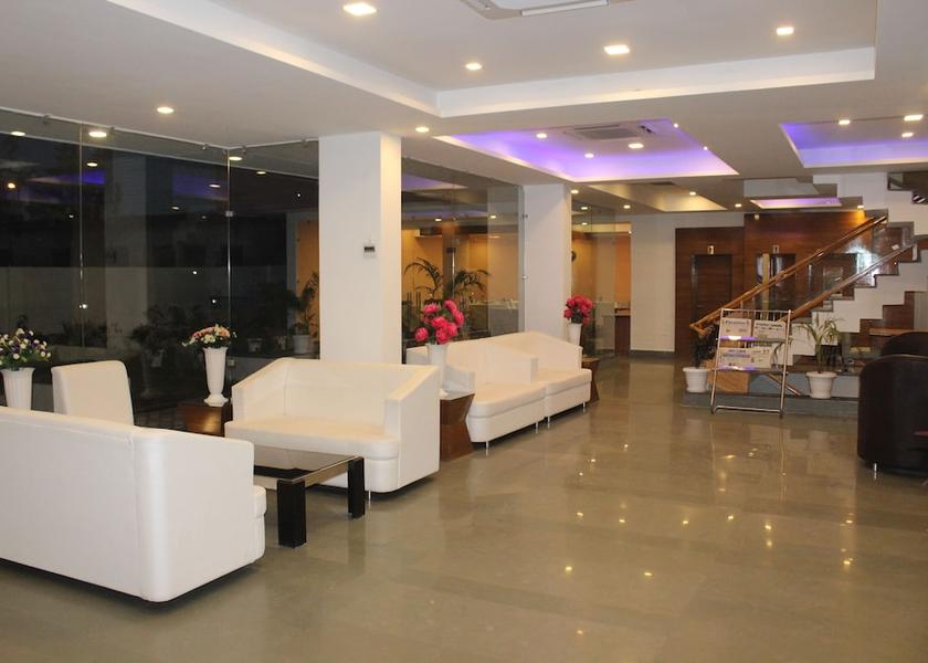 Jammu and Kashmir Katra Lobby sitting area