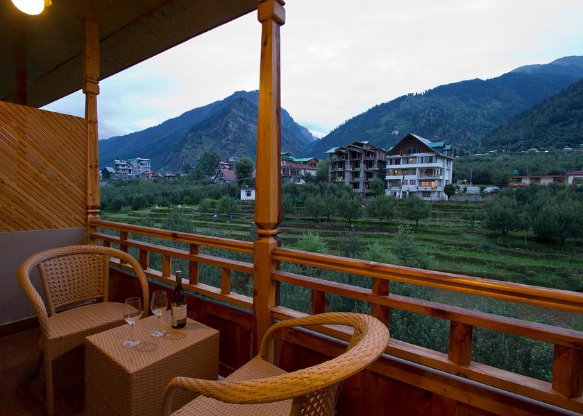 Himachal Pradesh Manali Hotel View