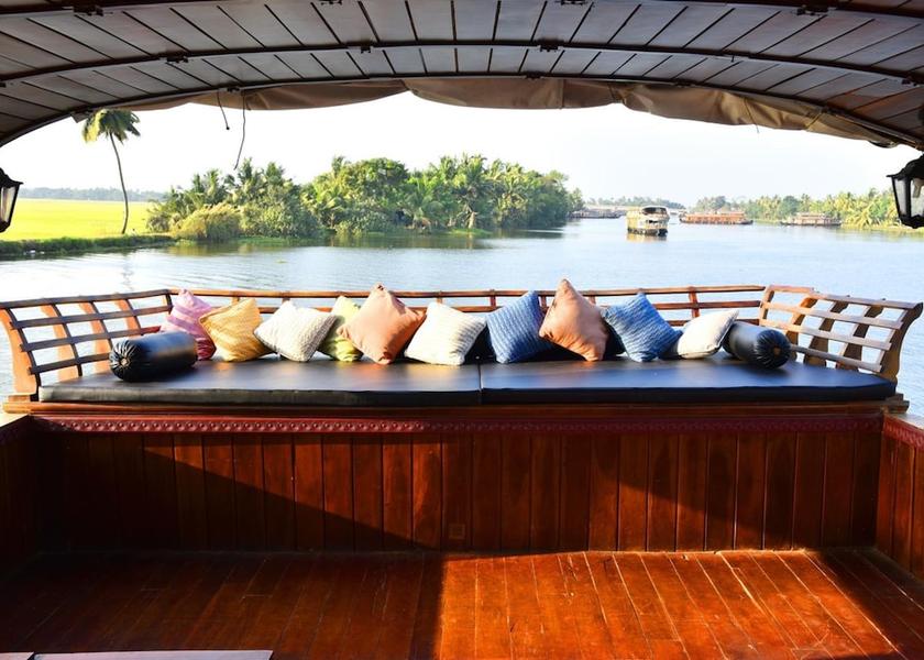 Kerala Alleppey View from Property
