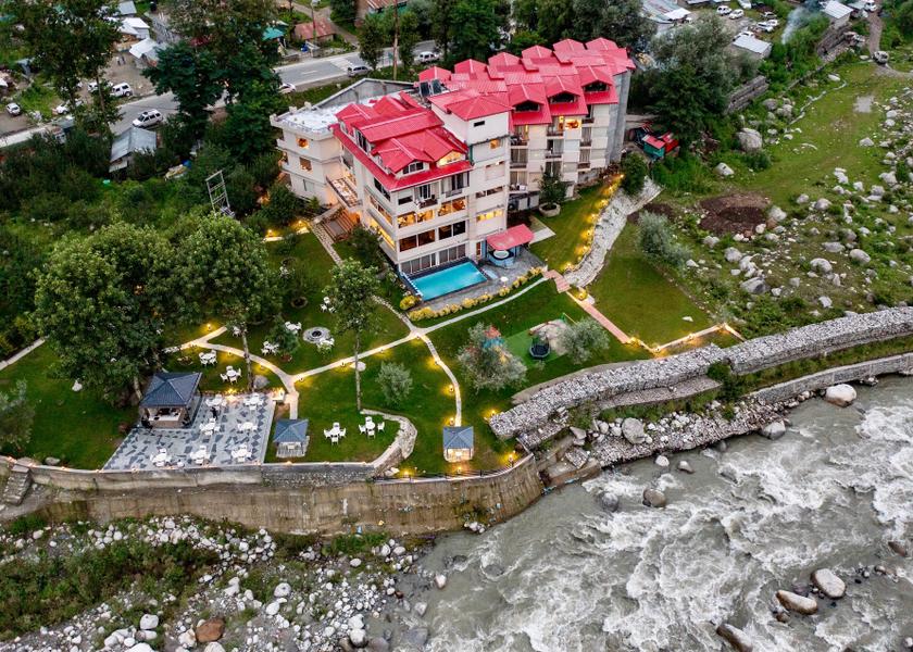 Himachal Pradesh Manali Hotel View