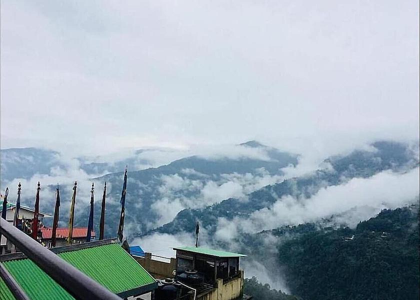Sikkim Gangtok View from property