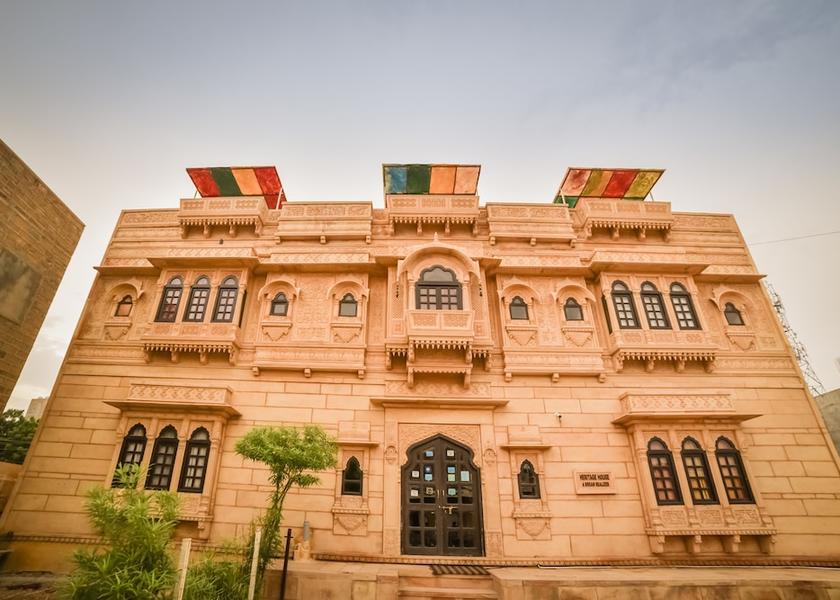 Rajasthan Jaisalmer Front of property