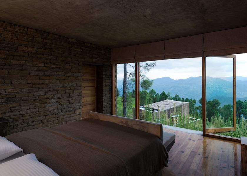 Uttarakhand Binsar View From Room
