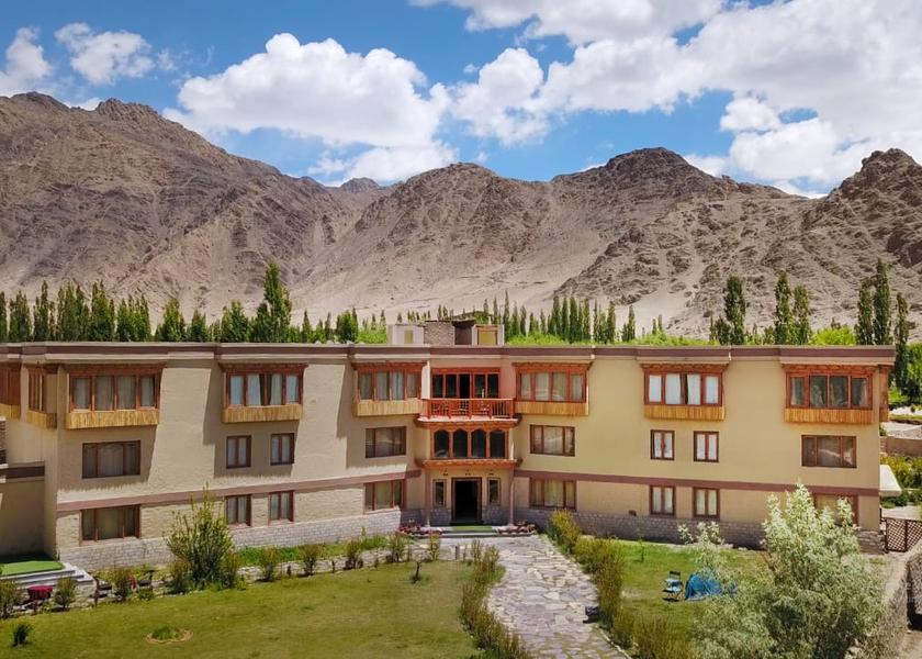 Ladakh Leh Hotel View