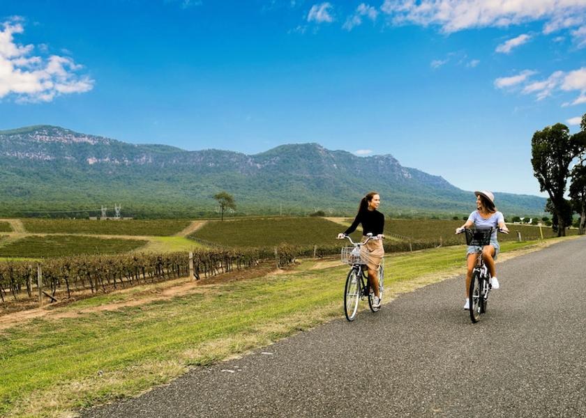 New South Wales Pokolbin Bicycling