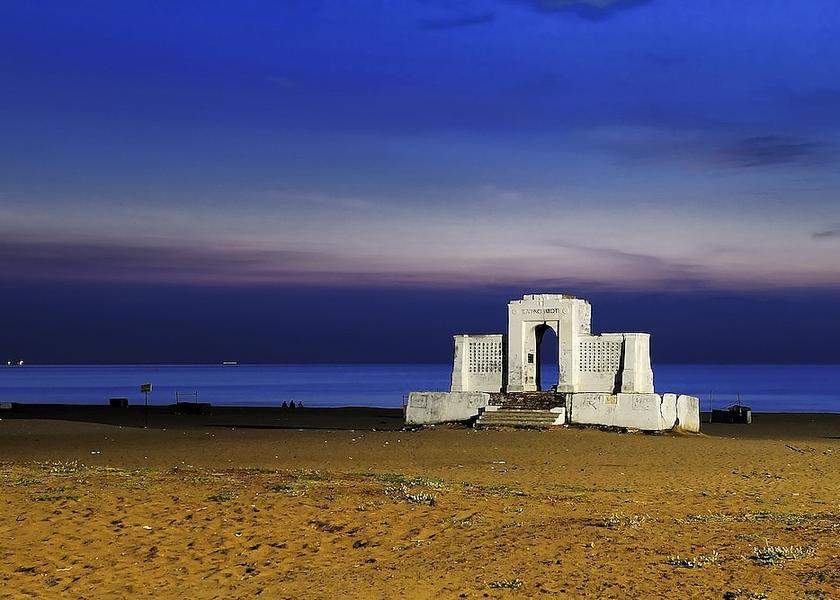 Tamil Nadu Chennai Beach