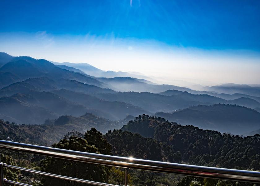Uttarakhand Lansdowne Hotel View