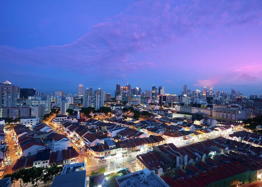  Singapore View from room