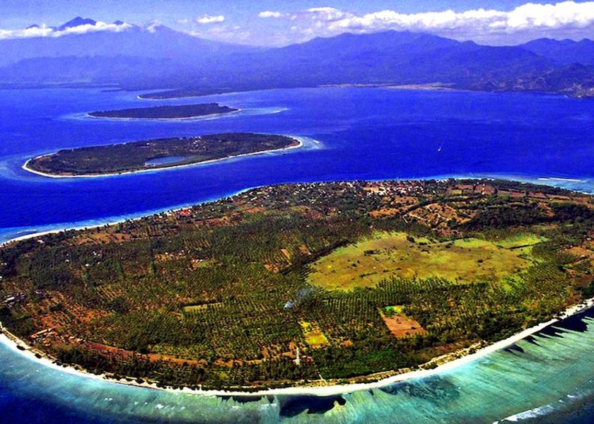  Gili Trawangan Aerial View