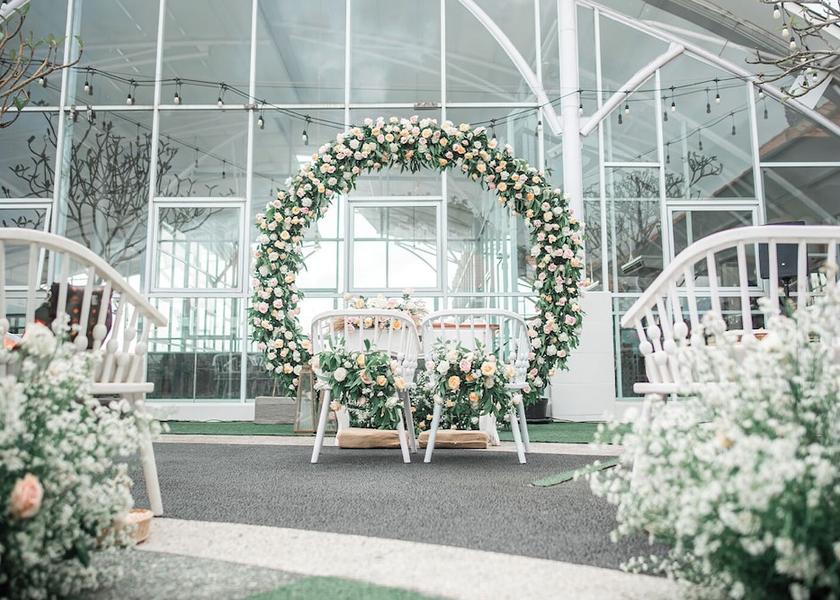 Bali Jimbaran Outdoor wedding area