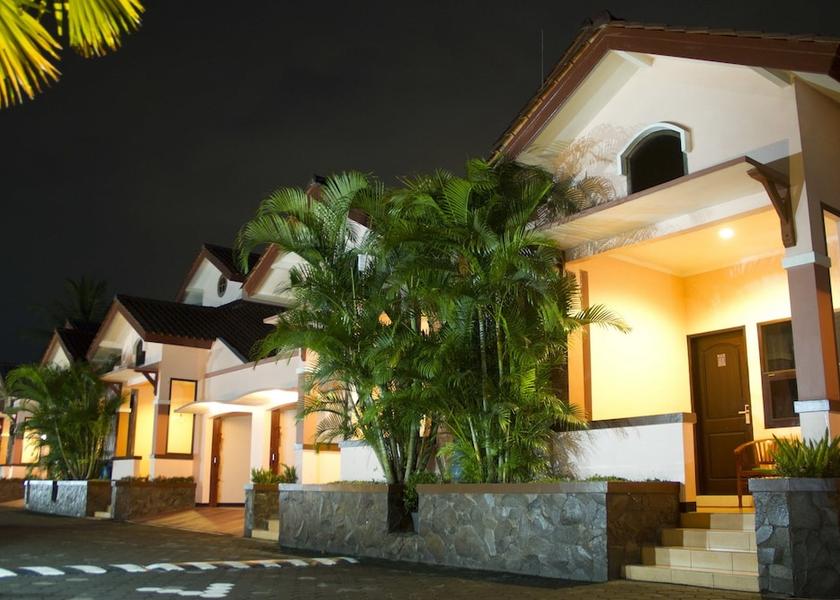 Central Java Sukaradja Front of property - evening/night