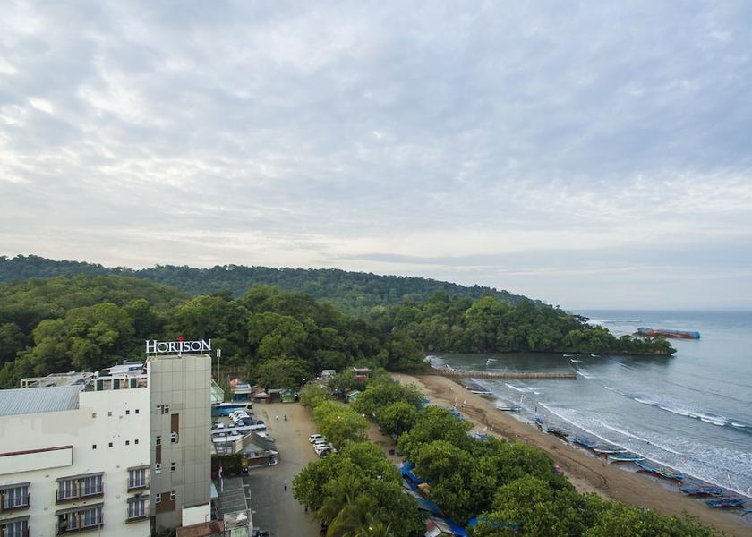 West Java Pangandaran Front of property