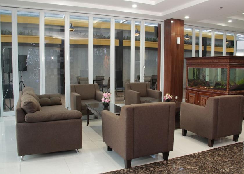 Lobby sitting area