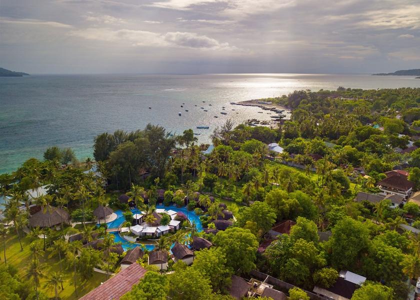 West Nusa Tenggara Gili Air Land view from property