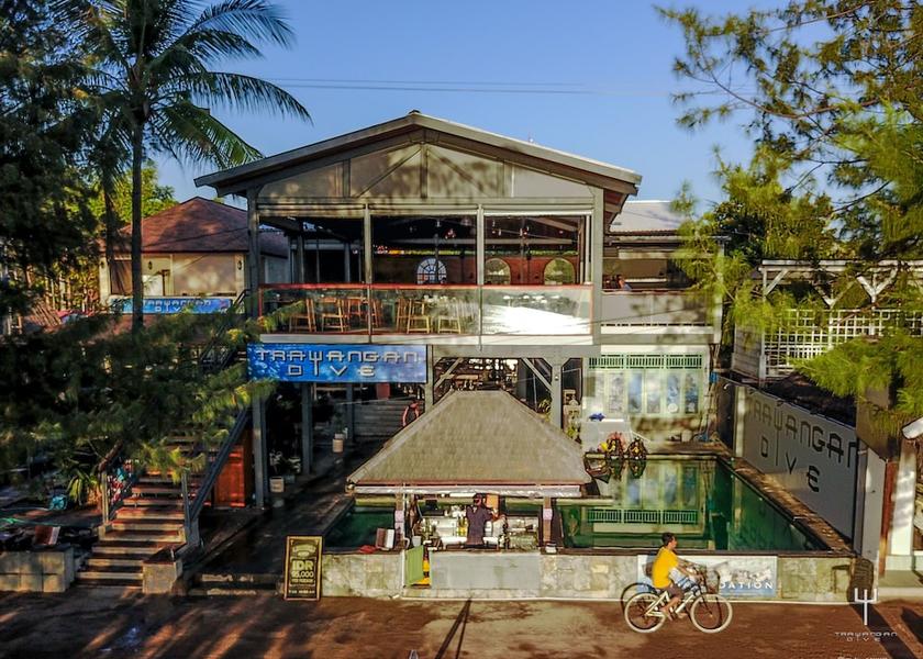 West Nusa Tenggara Gili Trawangan Front of property