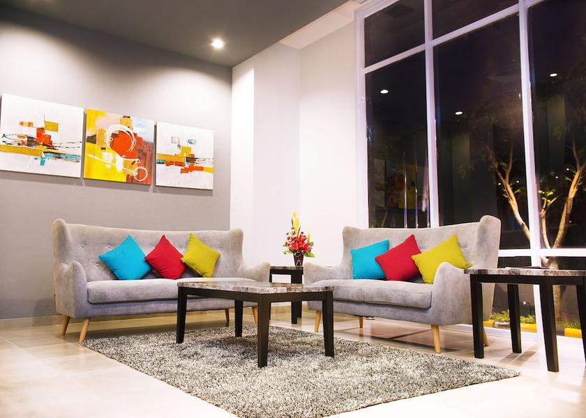 Lobby sitting area