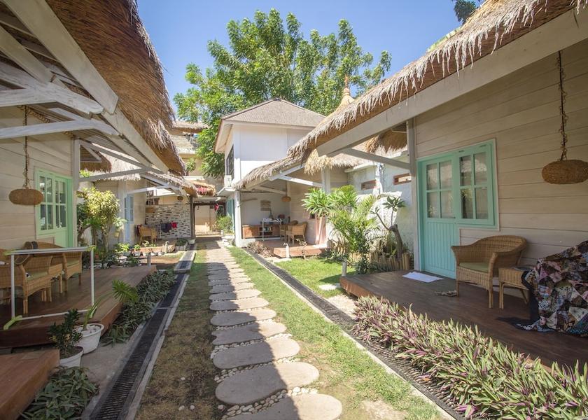West Nusa Tenggara Gili Trawangan Courtyard