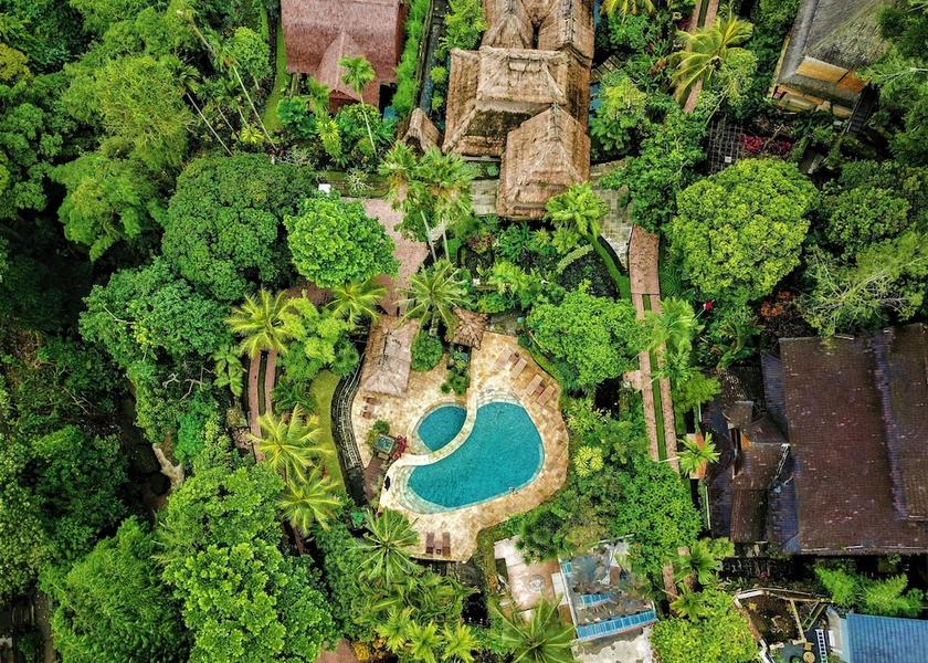 Bali Ubud Aerial View