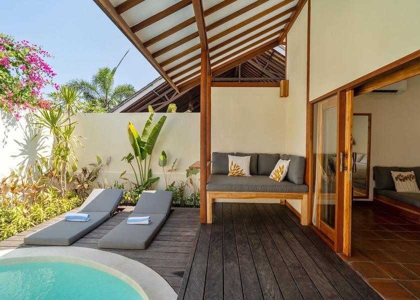 West Nusa Tenggara Gili Trawangan Living area