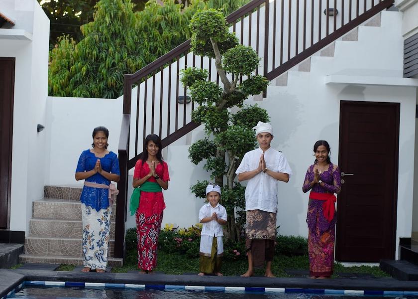 Bali Denpasar Front of property