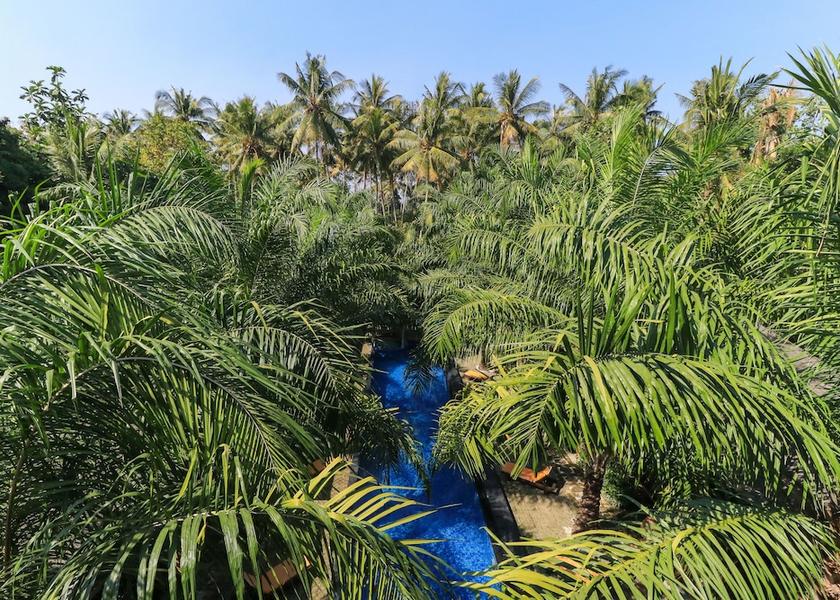 West Nusa Tenggara Senggigi Aerial view