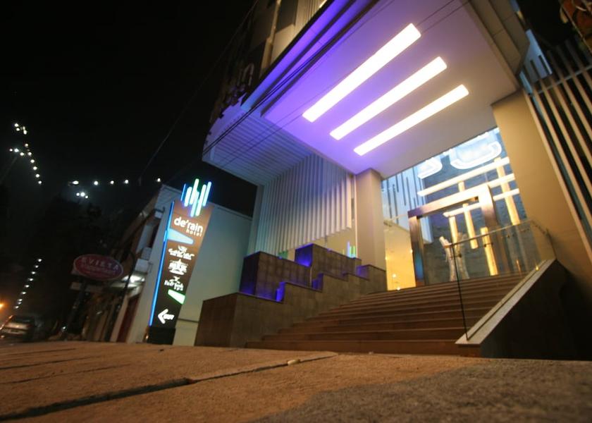 West Java Bandung Front of property - evening/night