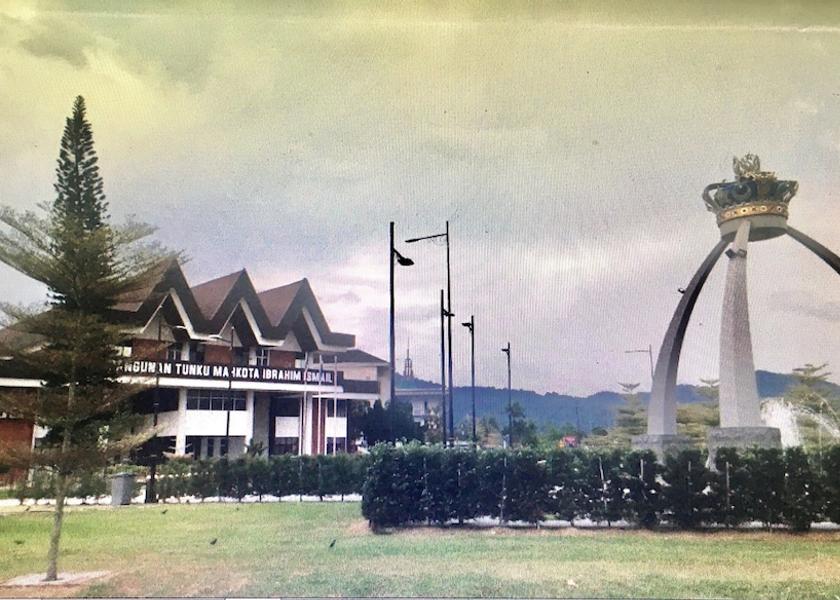 Johor Batu Pahat City View from Property