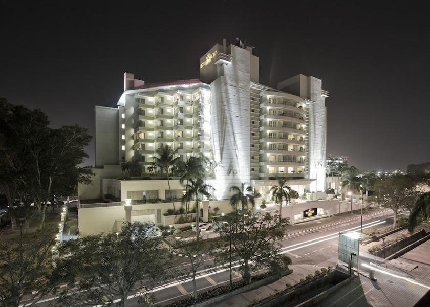 Front of property - evening/night