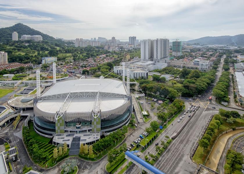 Penang Penang Aerial View