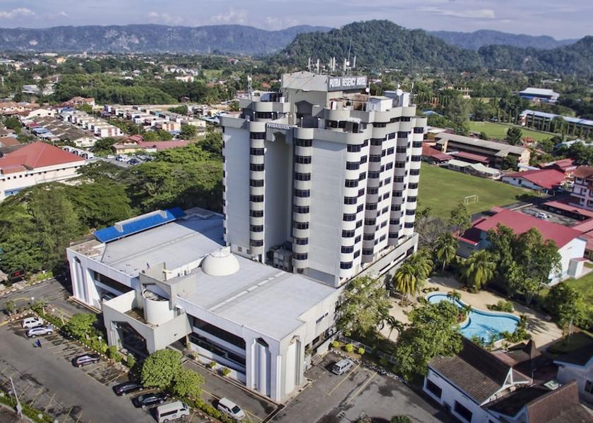 Perlis Kangar Aerial view