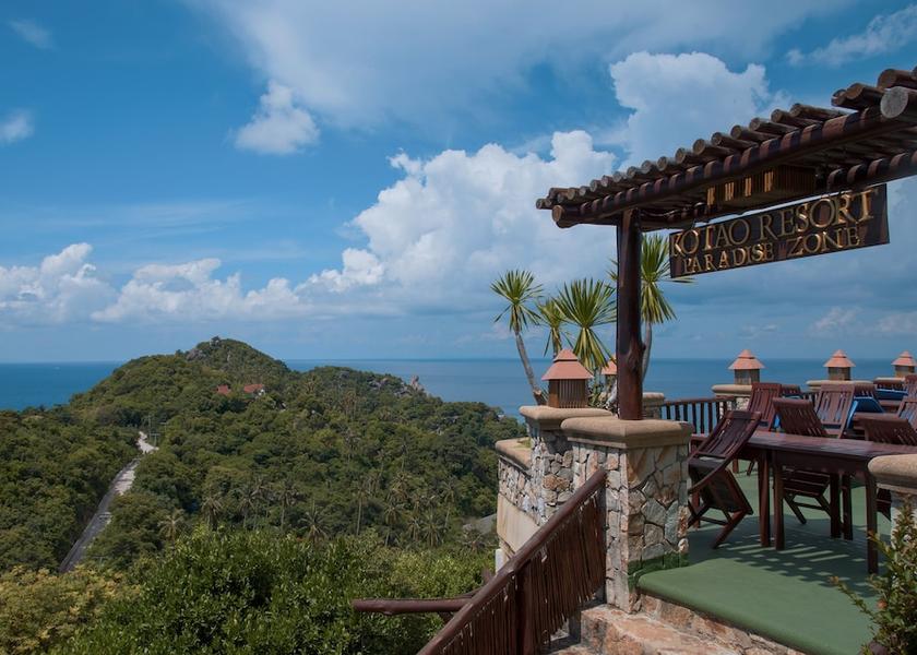 Surat Thani Province Koh Tao Aerial view