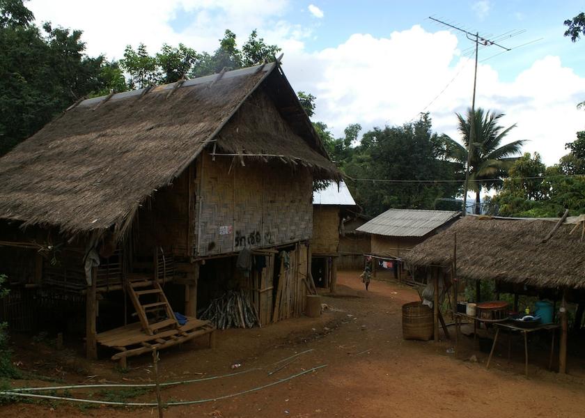Chiang Rai Province Chiang Saen Exterior Detail