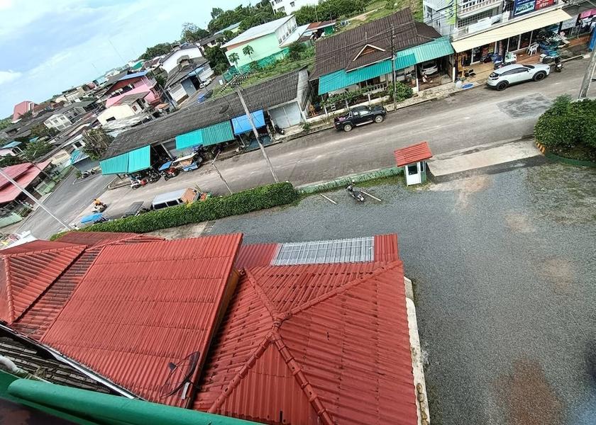 Chanthaburi khlung Aerial View