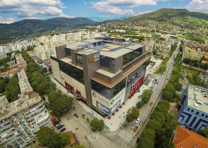 Federation of Bosnia and Herzegovina Mostar Aerial view