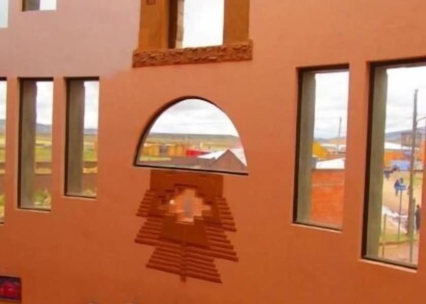 La Paz Tiwanaku Exterior Detail